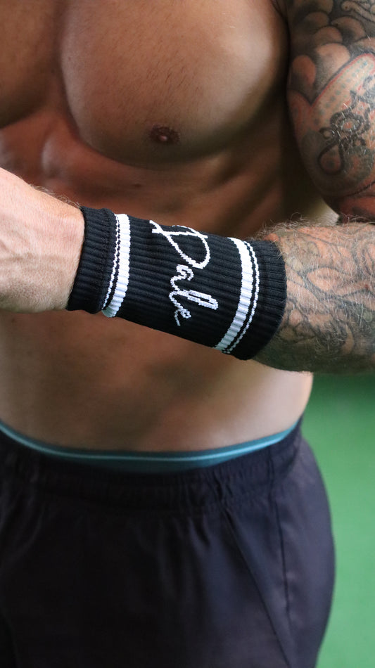 Dale Pulse Muñequera Deportiva Negro