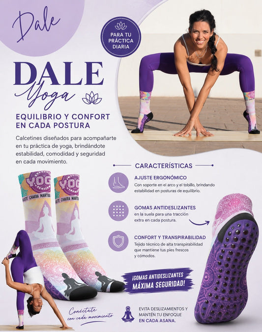 Calcetines de yoga: ¿con antideslizante o pies descalzos? Guía completa para elegir