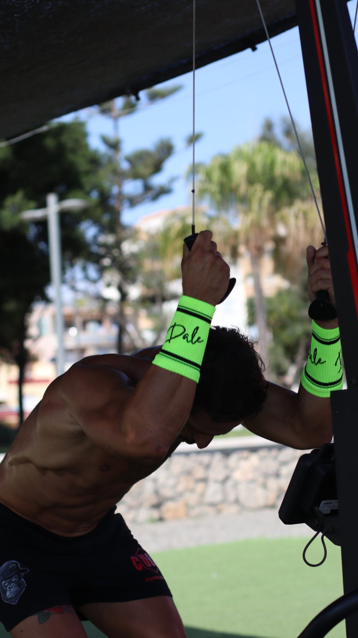 Dale Pulse Muñequera Deportiva Amarillo Fluor
