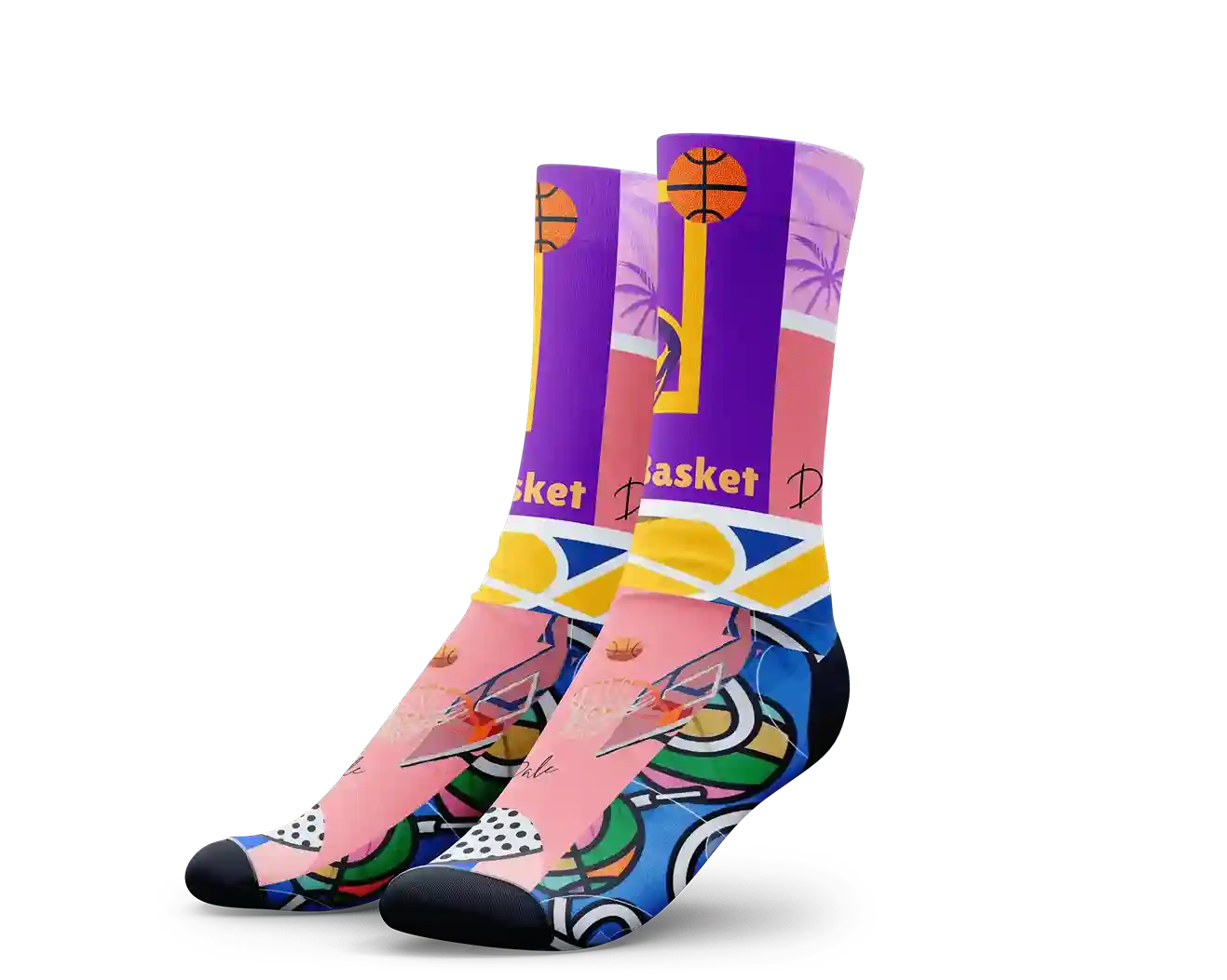 DISEÑO CALCETIN BASKET