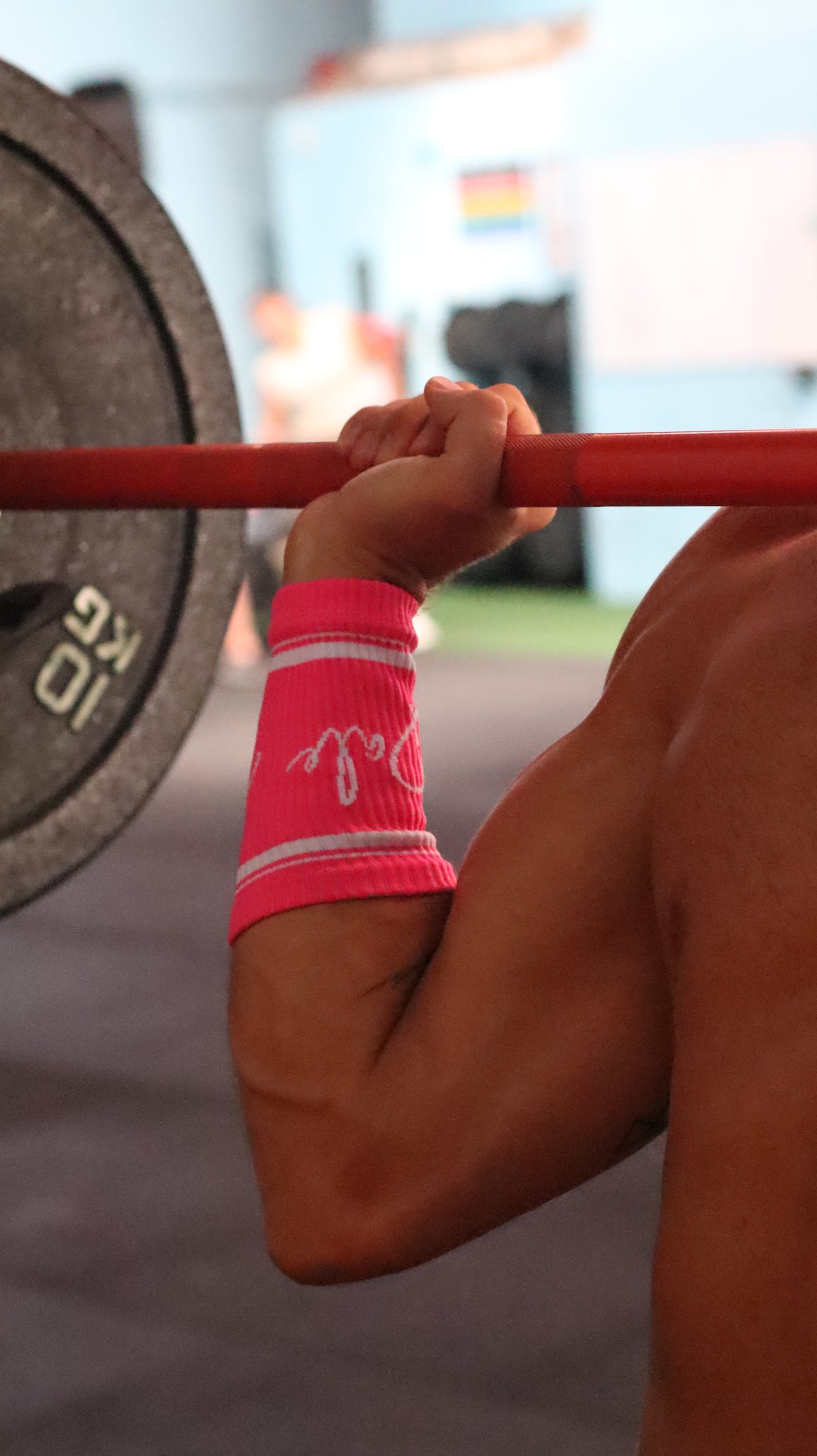 Dale Pulse Muñequera Deportiva Rosa